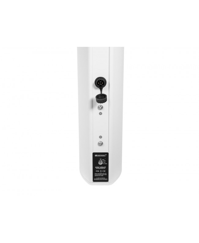 Omnitronic ODC-224T Altoparlante a colonna per esterni bianco Altoparlanti esterni 100 V