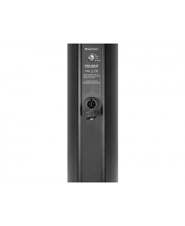 Omnitronic ODC-264T Outdoor Column Speaker black 100 V Outdoor speakers