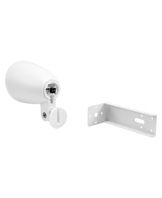 Omnitronic PS-2.5WB Projector Speaker, white, 2x 100 V Outdoor speakers