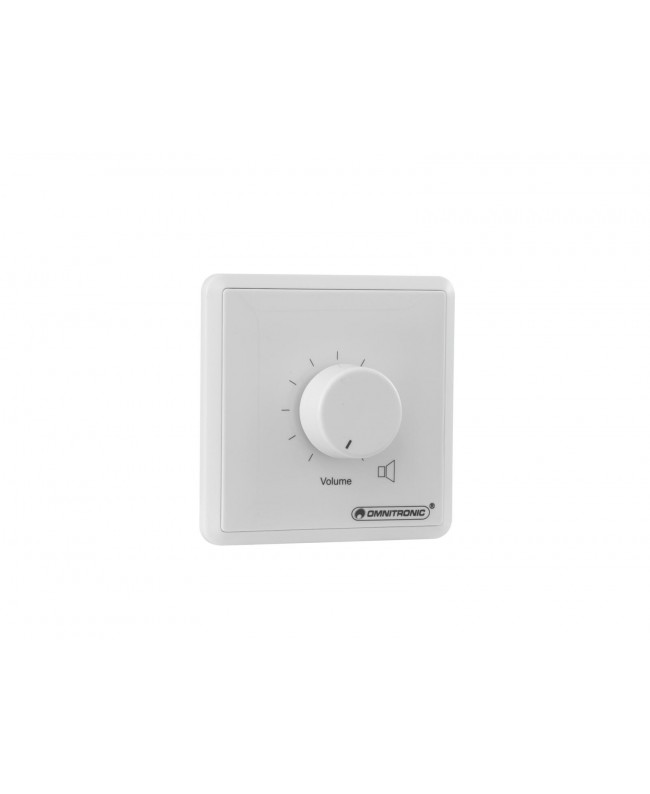 Omnitronic PA Volume Controller, 10 W mono wh 100 V Controls