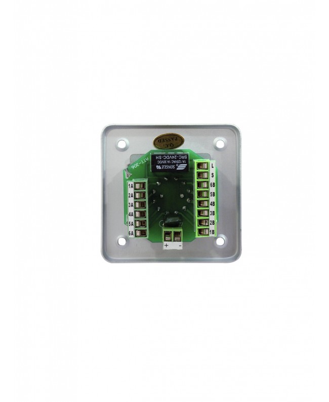 Omnitronic PA Program Selector mono sil Regolatori 100 V