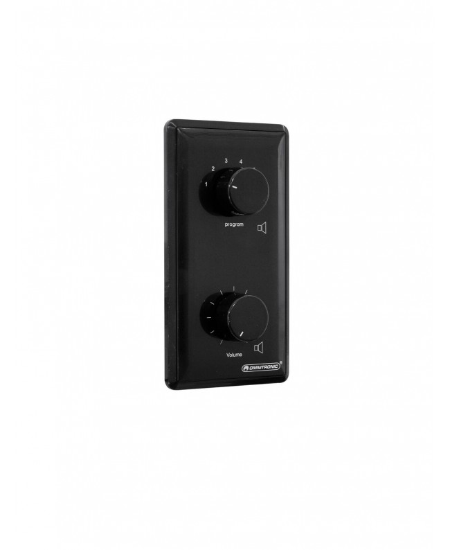 Omnitronic PA Vol Contr/Prog Select 5W mono bk 100 V Controls