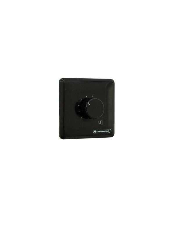Omnitronic PA Volume Controller 5 W stereo bk 100 V Controls
