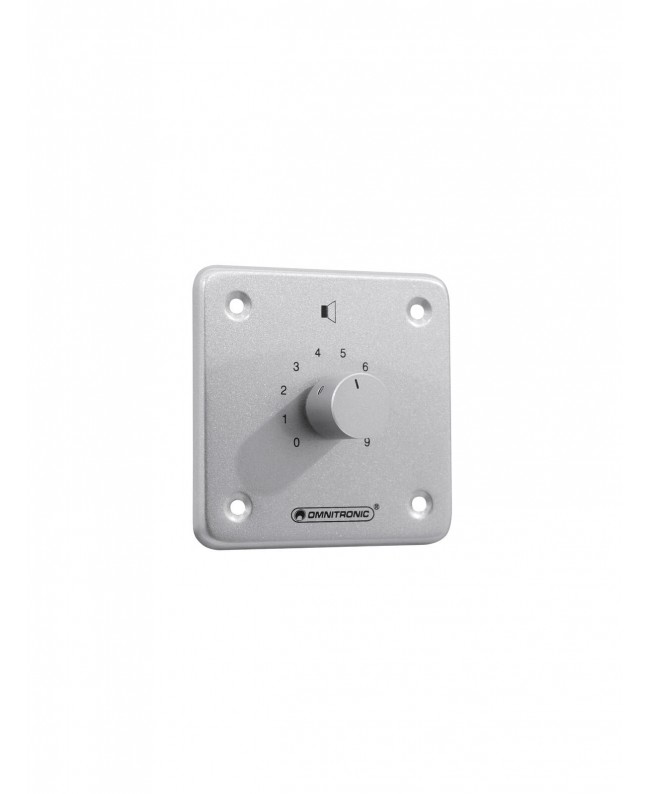 Omnitronic PA Volume Controller 10W stereo sil 100 V Controls