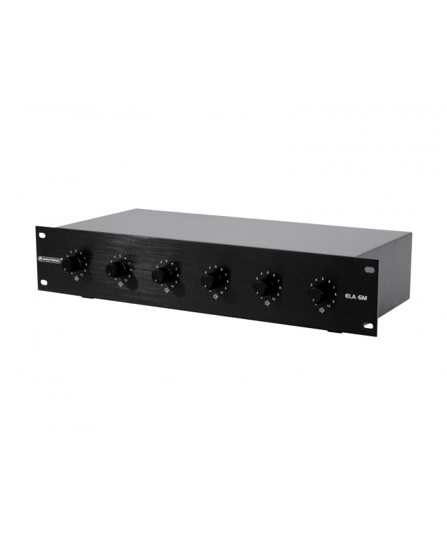 Omnitronic PA 6-Zone Mono Vol Contr 10W bk 100 V Controls