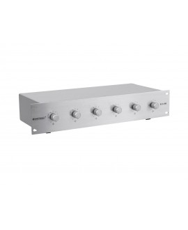 Omnitronic PA 6-zone mono vol contr 5W sil 100 V Controls