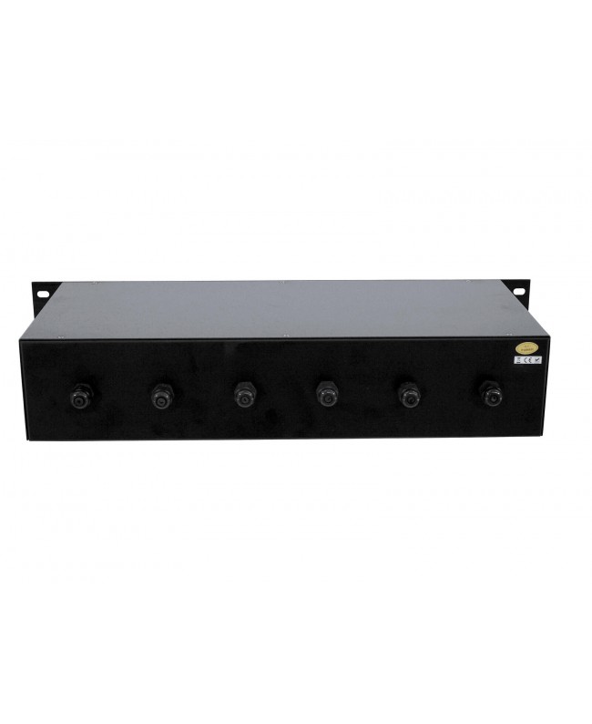 Omnitronic PA 6-Zone Stereo Vol-Cont20W bk 100 V Controls