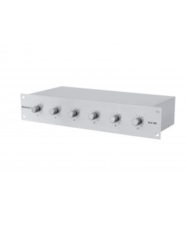 Omnitronic ELA 6S-Zonen LS-Regler 30W sil 100 V Regler