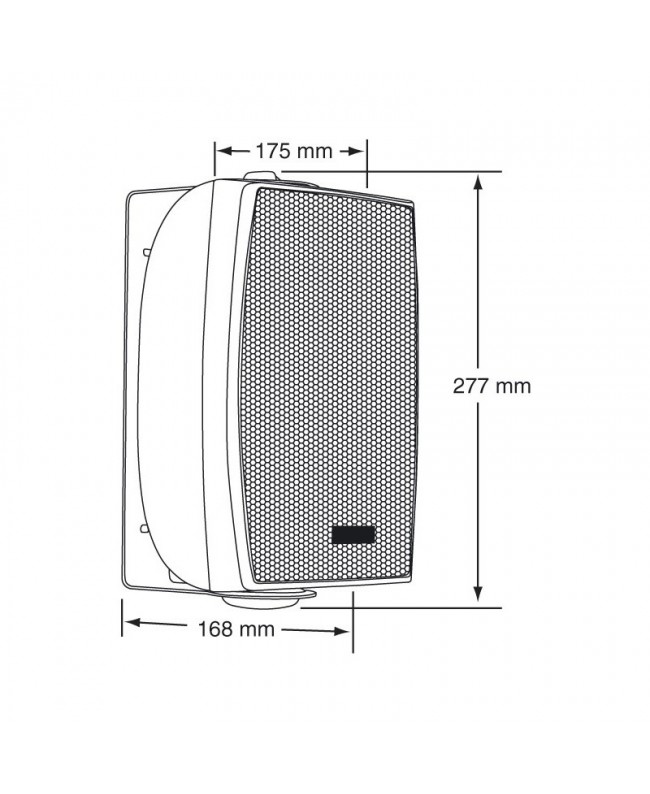 Audiophony PA EHP410b 100 V Indoor speakers