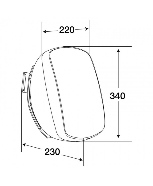 Audiophony PA Borneo660b 100 V Outdoor speakers