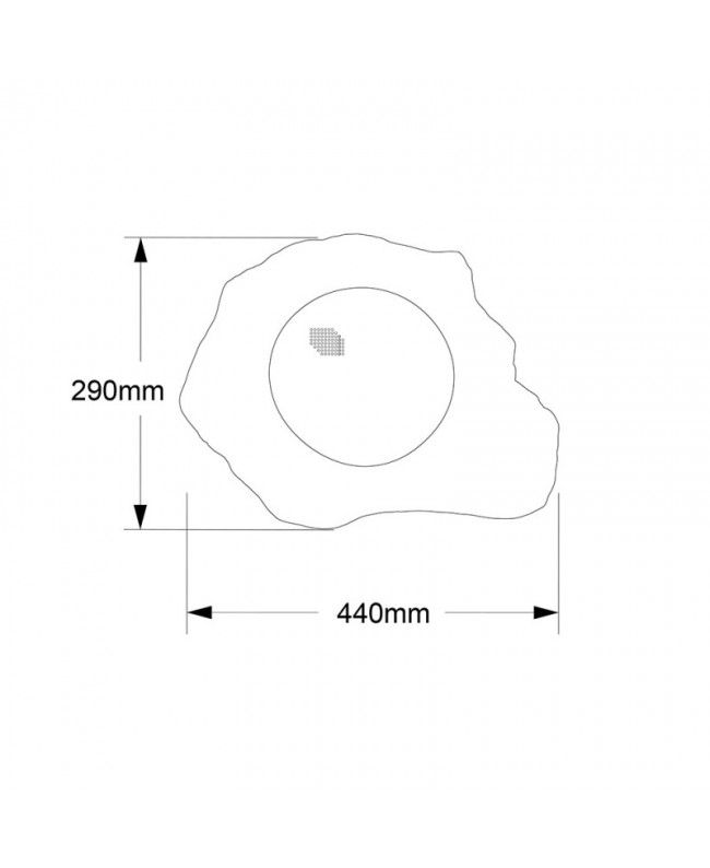 Audiophony PA STONE60 100 V Außenlautsprecher