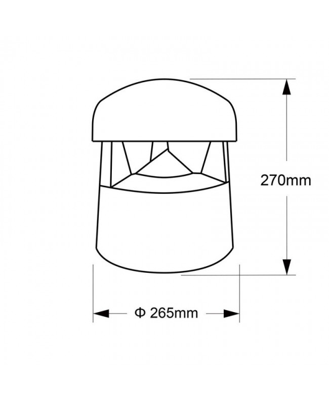Audiophony PA PARK30-6002 Altoparlanti esterni 100 V