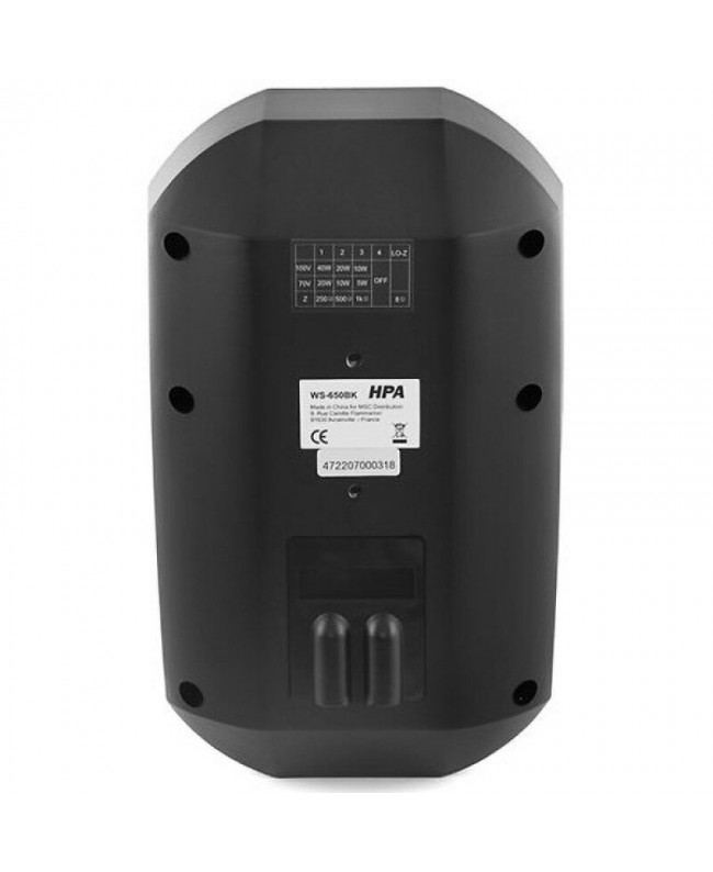 HPA WS-650BK Altoparlanti esterni 100 V
