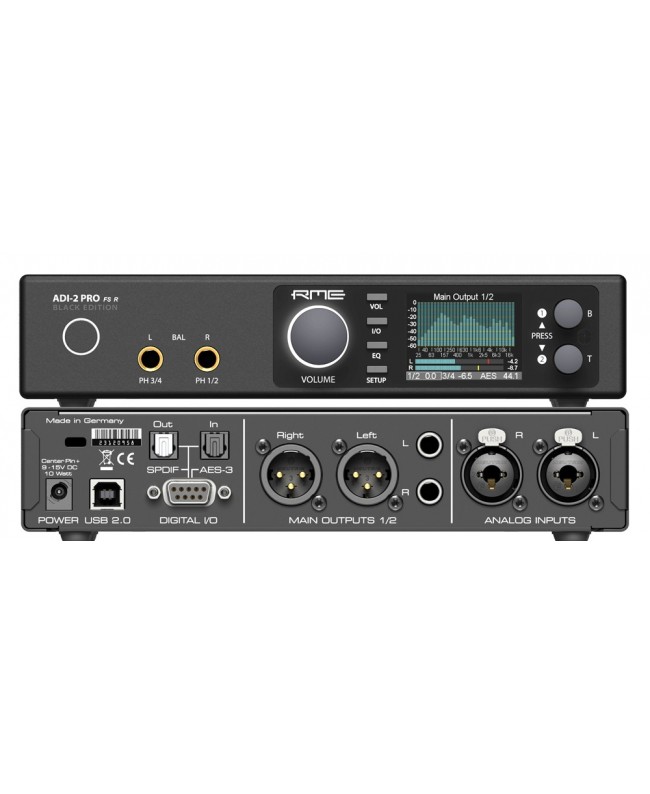 RME ADI 2 Pro FS R Black Edition Converters