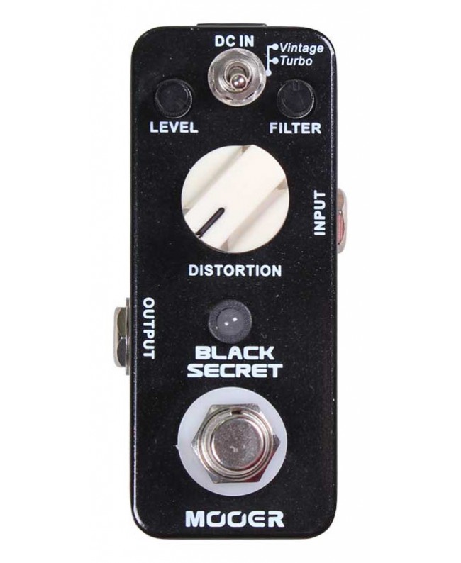MOOER BLACK SECRET DISTORTION Effect Pedals