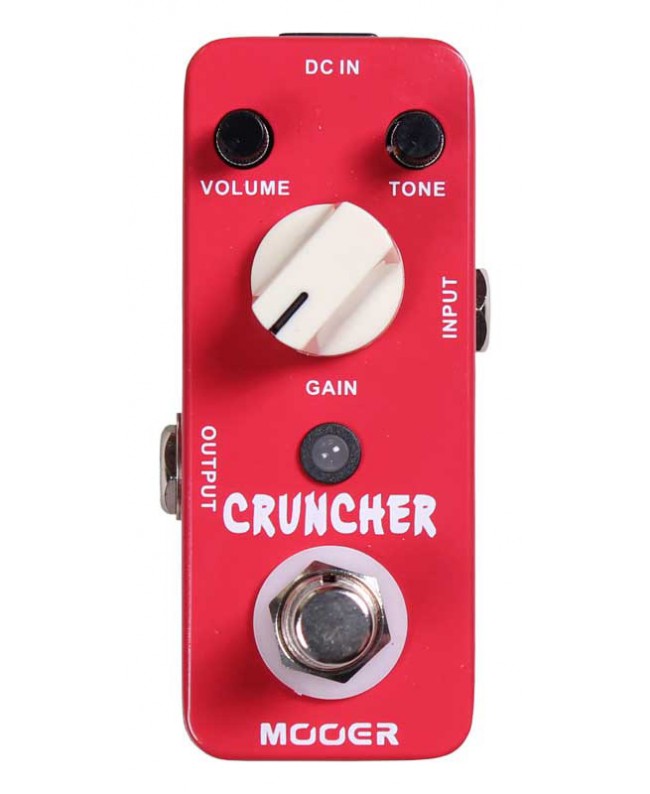 MOOER CRUNCHER DISTORTION Effect Pedals