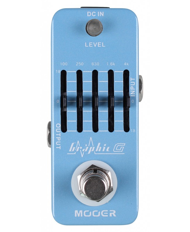 MOOER GRAPHIC G 5 BAND GUITAR EQ Effect Pedals