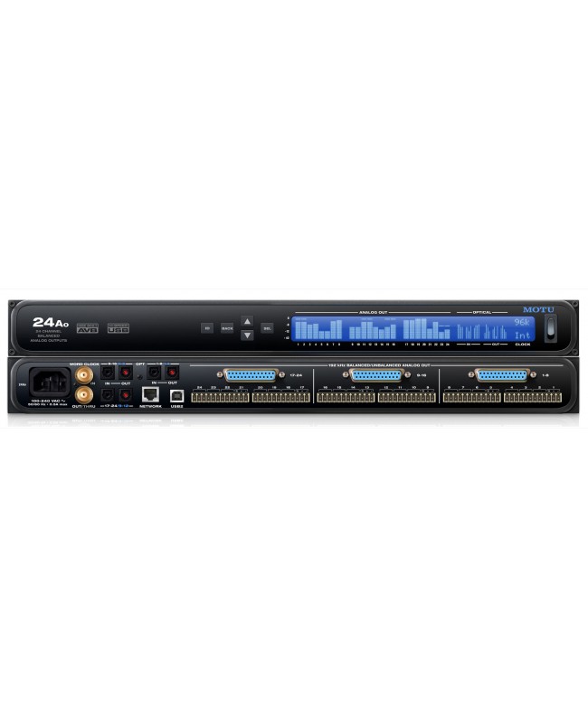MOTU 24AO AVB USB Audio Interface