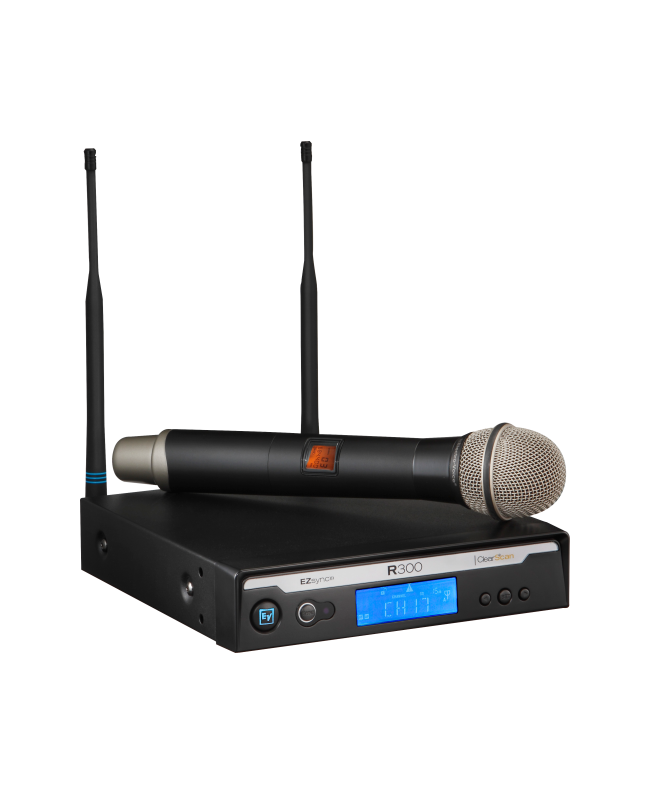 ELECTRO VOICE R300-HD/A Sistema wireless con trasmettitore palmare