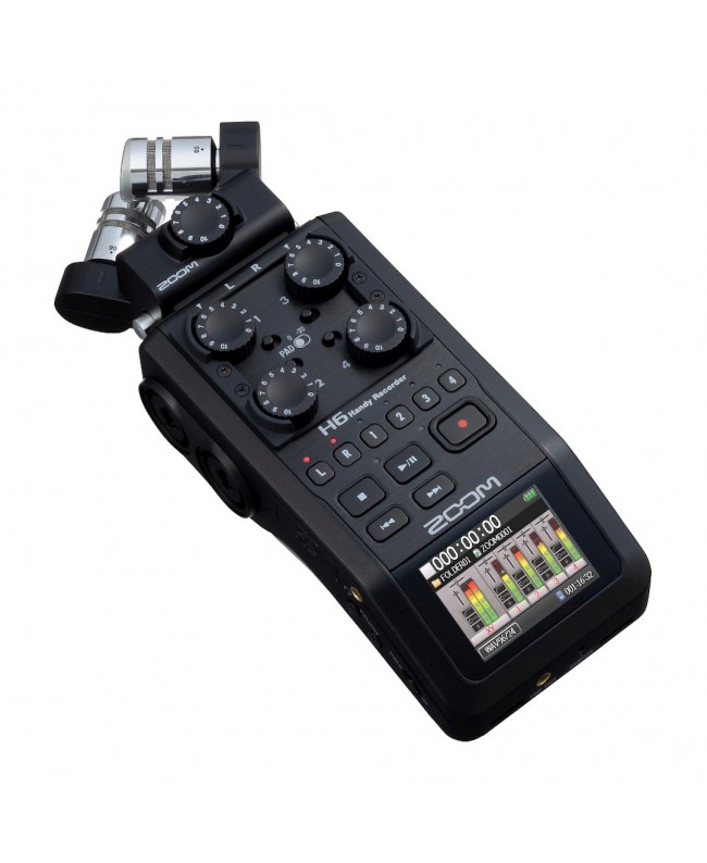 ZOOM H6 Black Mobile Recorder