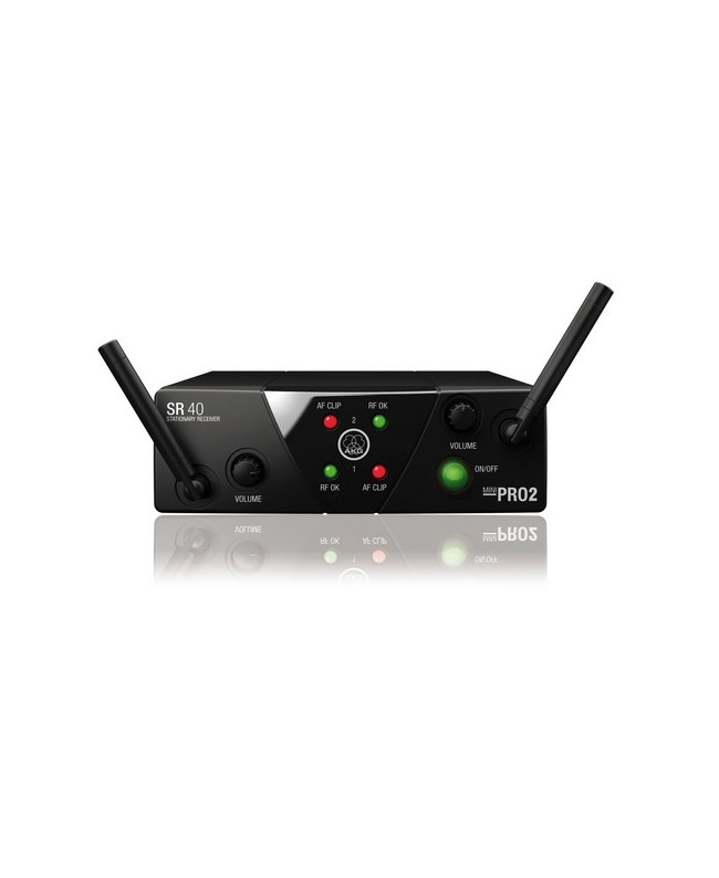 AKG WMS40 MINI DUAL VOCAL SET BAND-US25B-D Home