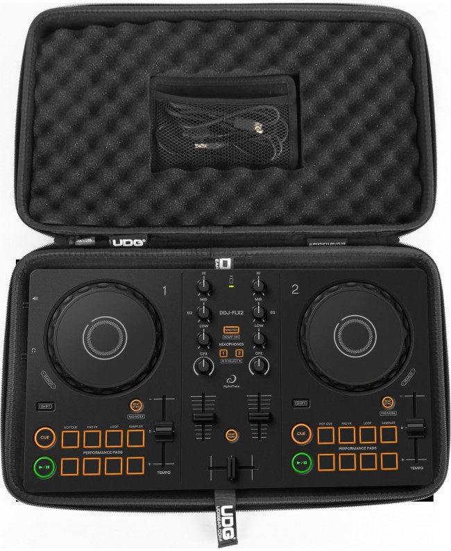 UDG U8331BL CR ALPHATHETA DDJ-FLX2 HARDCASE BLACK Console Cases