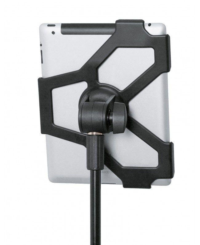 K&M 19712 iPad stand holder - black Tablet Supports