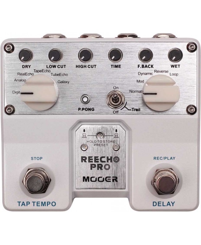 MOOER REECHO PRO DIGITAL DELAY Effect Pedals