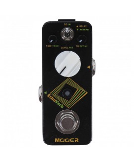 MOOER ECHOVERB DIGITAL DELAY and REVERB Effect Pedals