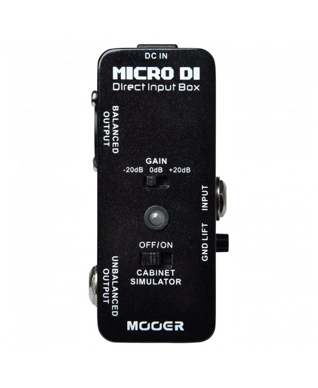 MOOER MICRO DI DIRECT INPUT BOX Effektgeräte