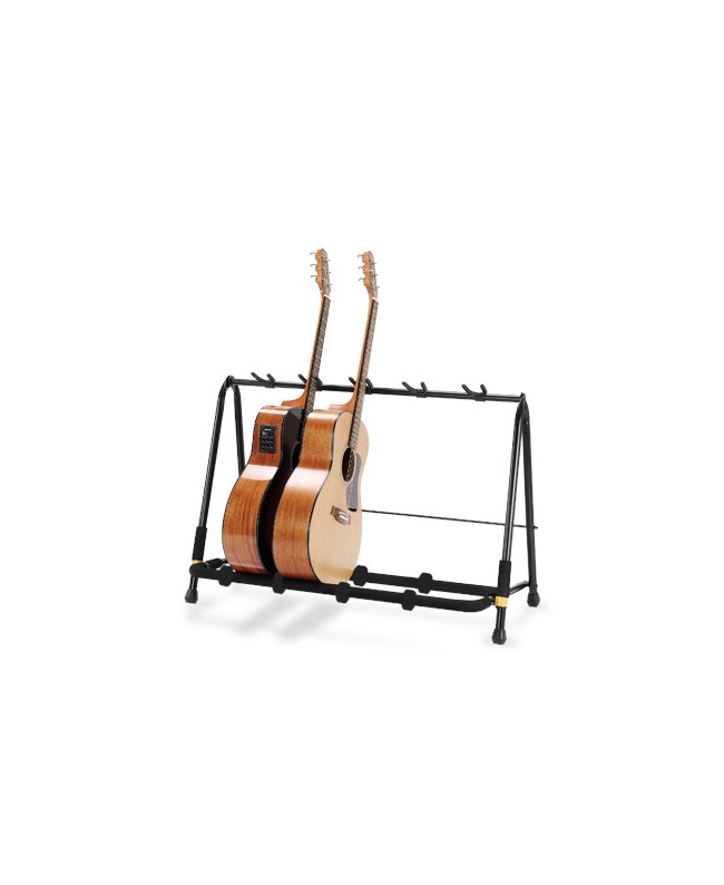 HERCULES HCGS-525B 5-INSTRUMENTEN GITARRE/BASS RACK Akustikgitarren-Stative