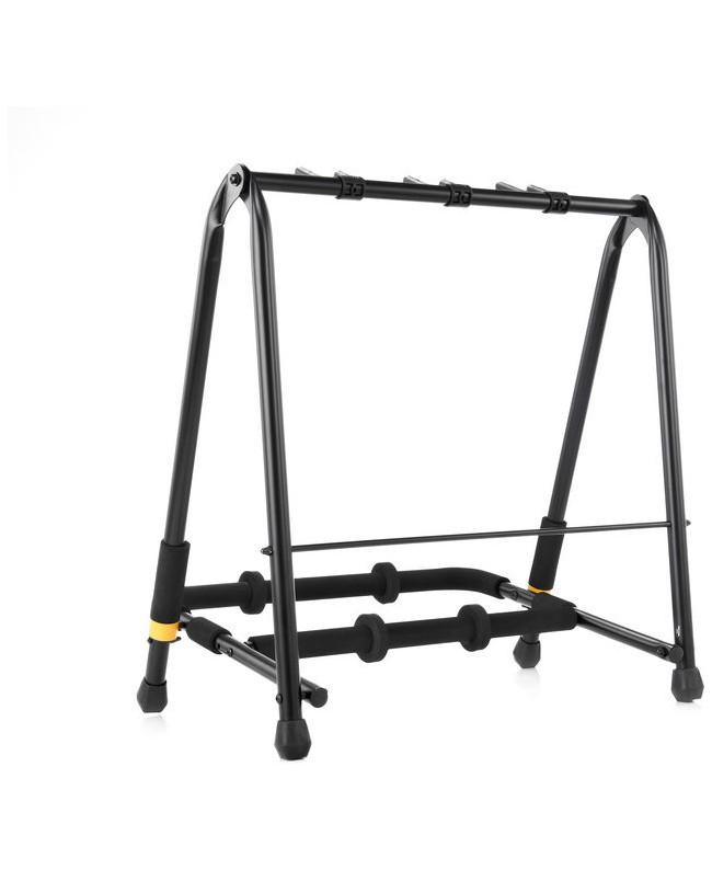HERCULES HCGS-523B 3-INSTRUMENT GUITAR/BASS RACK Acoustic Guitar Stands