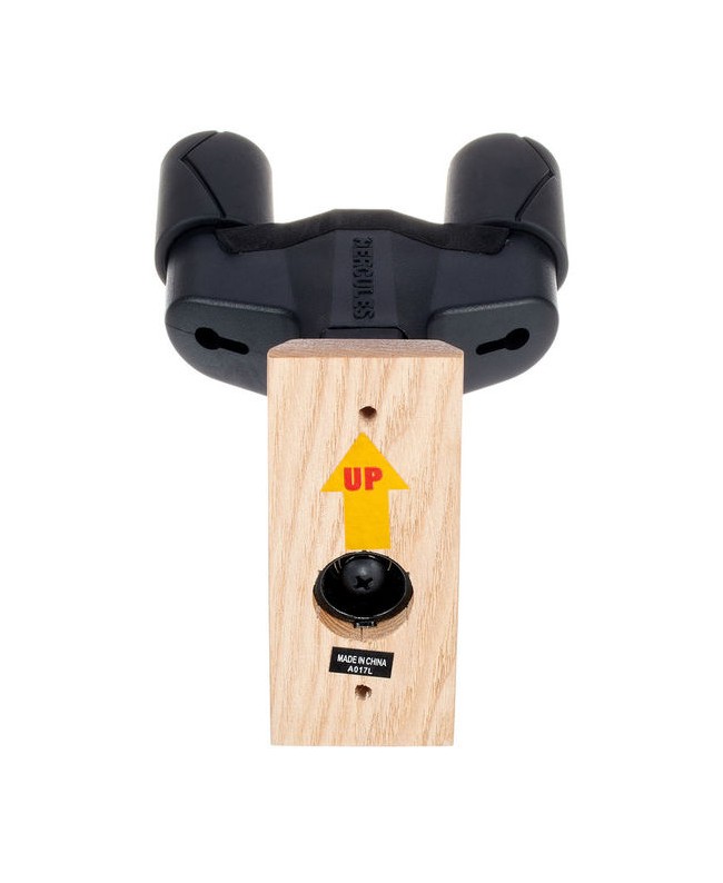 HERCULES HCGSP-38WB+ SUPPORTO A MURO PER CHITARRA/BASSO, BASE IN LEGNO Supporti a muro