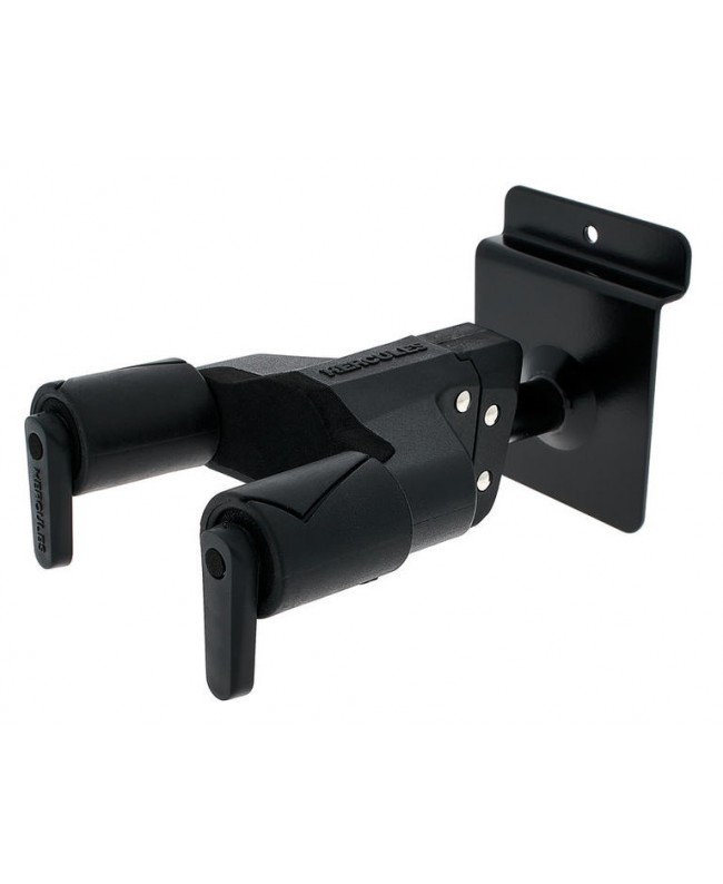 HERCULES HCGSP-39SB+ SUPPORTO DA SLATWALL PER CHITARRA/BASSO Supporti a muro