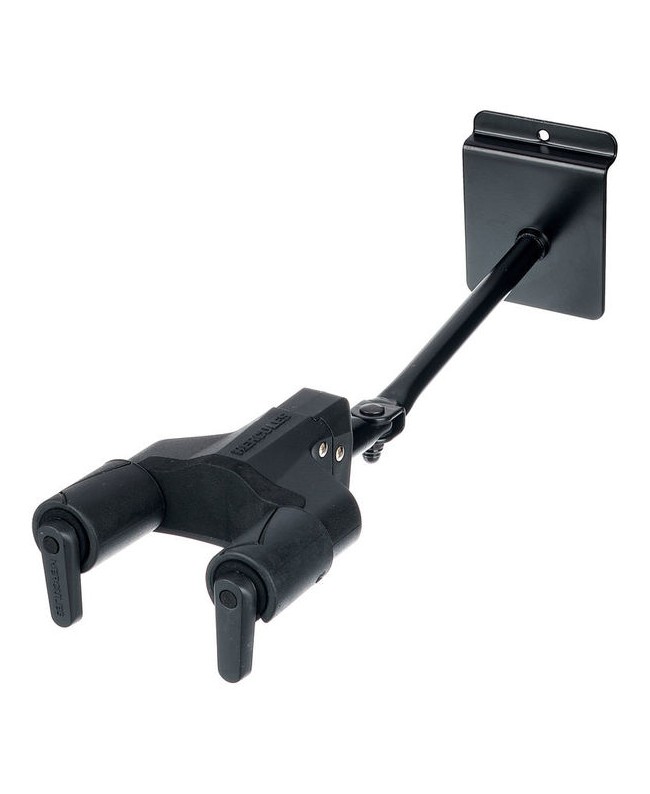HERCULES HCGSP-41SB+ SUPPORTO DA SLATWALL 13MM PER CHITARRA/BASSO Supporti a muro