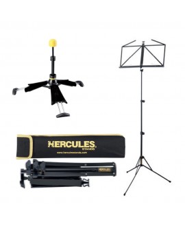 HERCULES KLARINETTENSTÄNDER HCDS-440B + NOTENPULT HCBS-030BB Notenständer