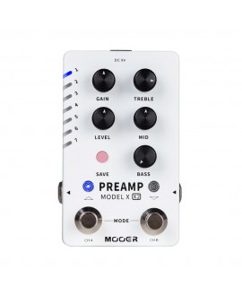MOOER MODEL X2 Pedaliere Multieffetto