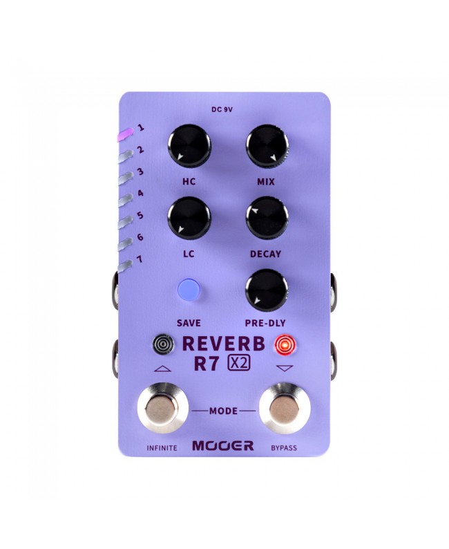 MOOER R7 X2 REVERB Effektgeräte