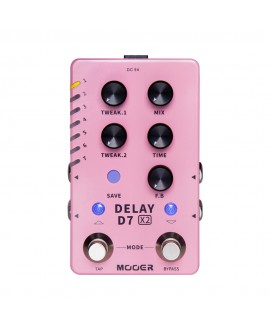 MOOER D7 X2 DELAY Effect Pedals