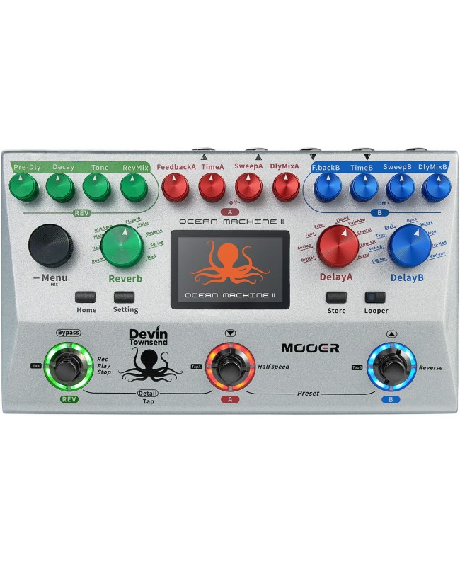 MOOER OCEAN MACHINE II Effect Pedals
