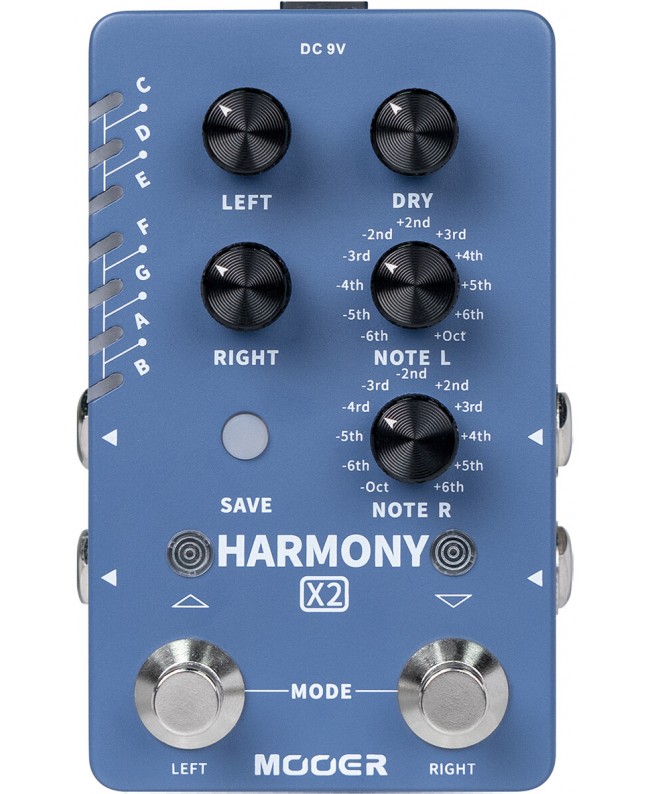 MOOER HARMONY X2 Effektgeräte