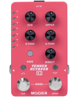 MOOER TENDER OCTAVER X2 Pedaliere Multieffetto