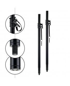 HERCULES HCSS-350BB PAIR OF SUBWOOFER POLES Speaker Supports