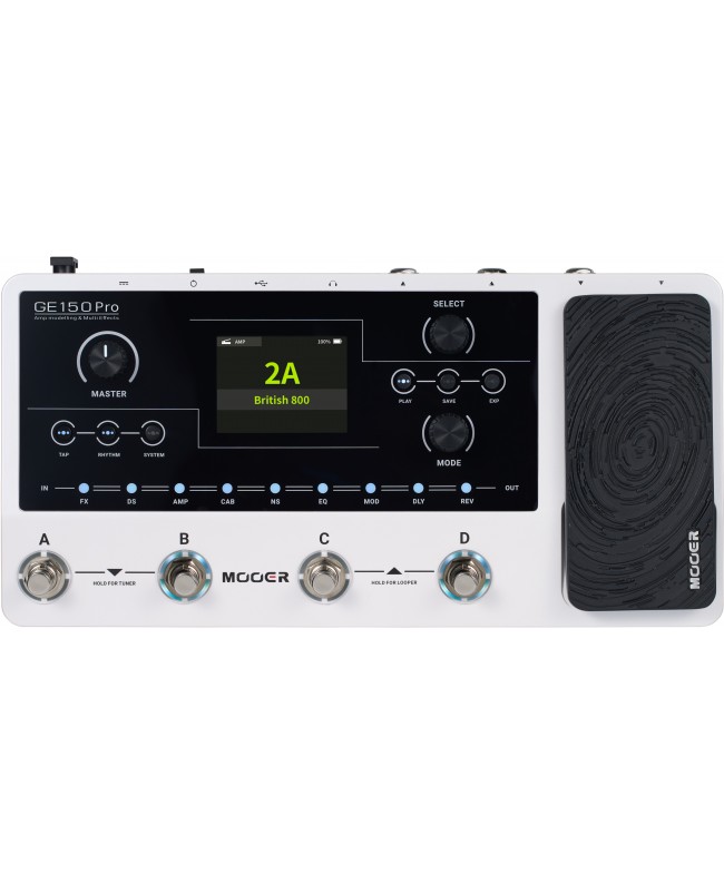 MOOER GE150 PRO Pedaliere Multieffetto