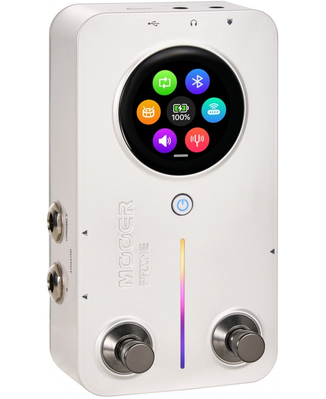 MOOER PRIME M2 SATIN SILVER Pedaliere Multieffetto