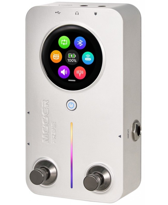 MOOER PRIME M2 SATIN SILVER Pedaliere Multieffetto
