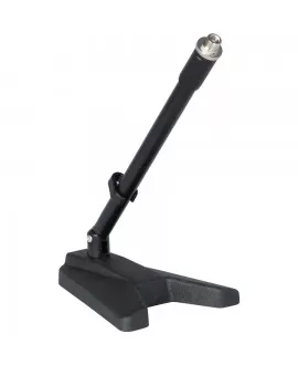 Quik Lok A/114 BK Asta Corta con Base in Acciaio Floor Stands