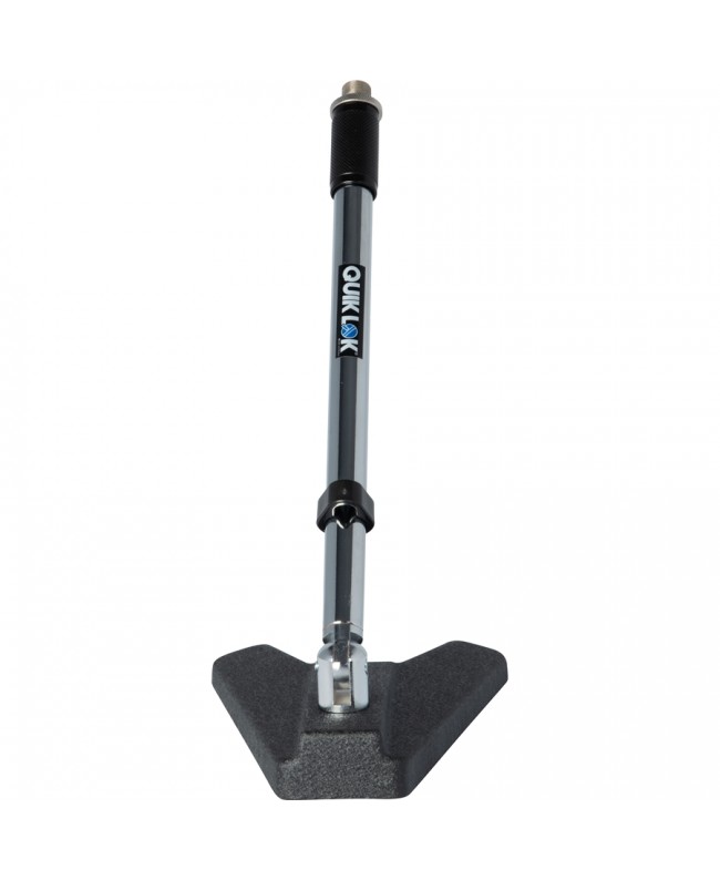 Quik Lok A/114 CH Asta Corta con Base in Acciaio