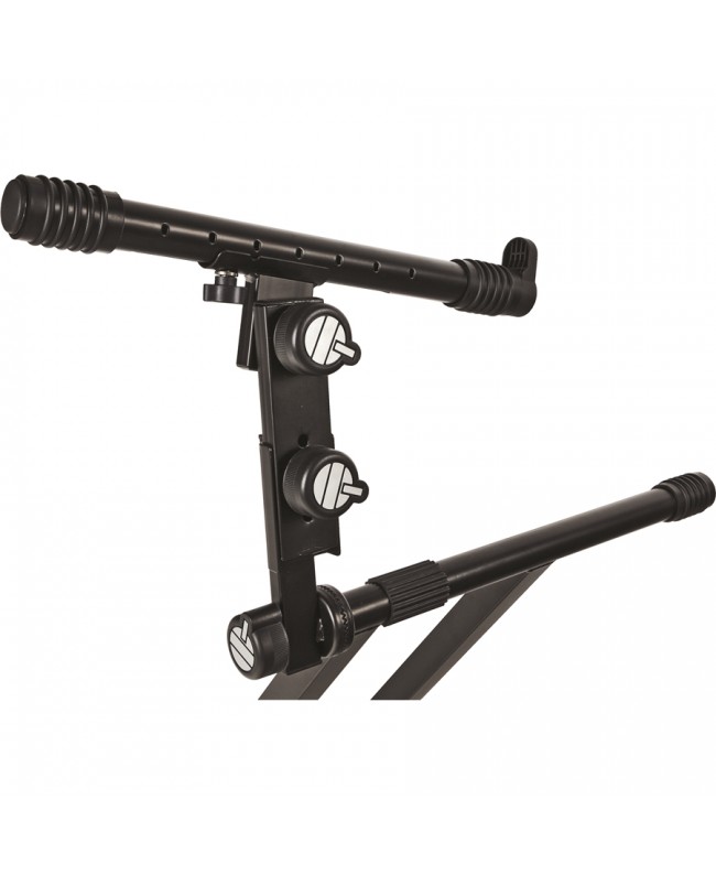 Quik Lok QL/642 Professional Stand for 2 Keyboards with X-Frame and Double Frame