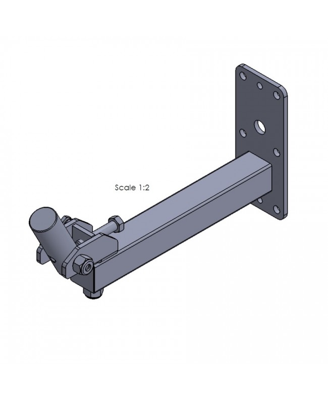 Quik Lok QL/95 Coppia di supporti a muro per casse
